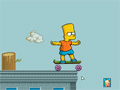 Bart on Skate Game