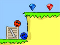 Red and Blue Balls - Treasure Island Game Walkthrough all levels Game