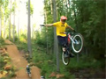 Custom Backwoods BMX Track video