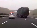 Police chasing a truck on the expess way video