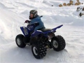 Little Kid Does Donuts on ATV video