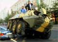 Vilnius Mayor Fights Illegally Parked Cars with Tank video