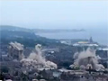 Four Buildings Demolished in One Go video